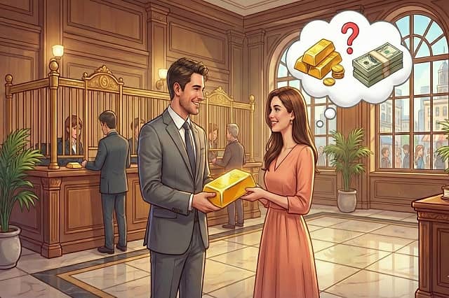 Vay vàng thì trả vàng hay trả tiền?