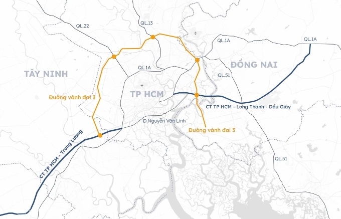 Ba dự án giao thông trọng điểm ở TP HCM hoàn thành năm 2026