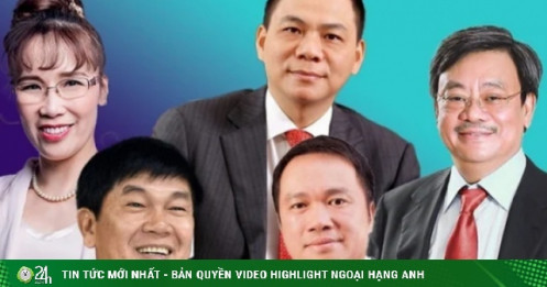 10 tỷ phú giàu nhất sàn chứng khoán Việt năm Ất Tỵ 2025