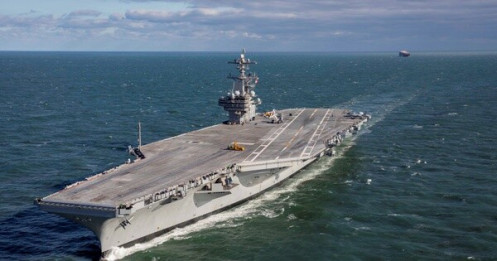 Mỹ để ngỏ khả năng điều nhóm tác chiến tàu sân bay thứ 3 đến gần Iran?