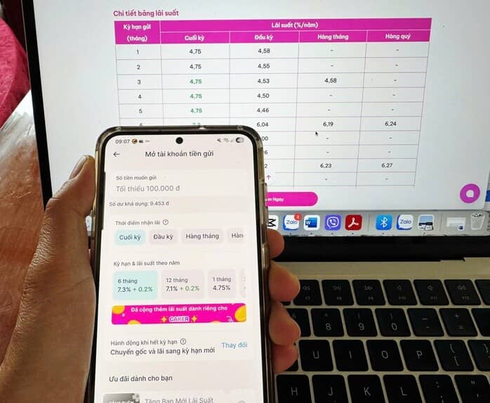 Gửi tiết kiệm online ngân hàng nào lãi suất cao nhất trong dịp Tết?