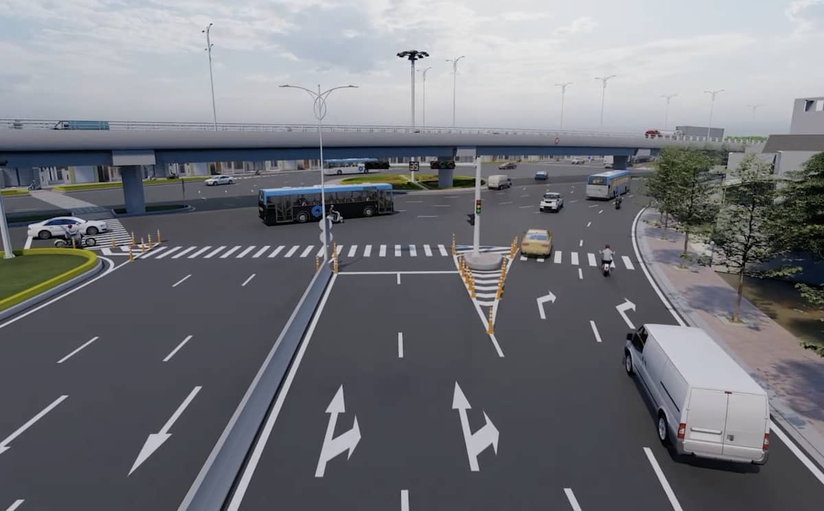 Phối cảnh tuyến đường huyết mạch phía tây TP HCM mở rộng gấp bốn