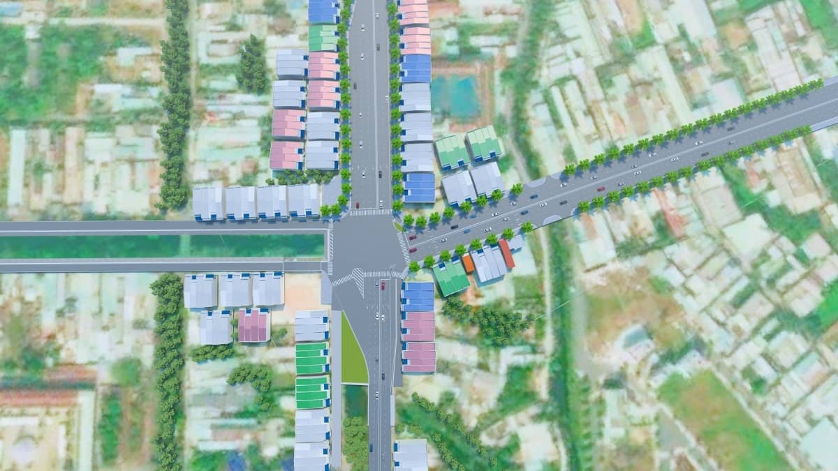 Phối cảnh tuyến đường huyết mạch phía tây TP HCM mở rộng gấp bốn