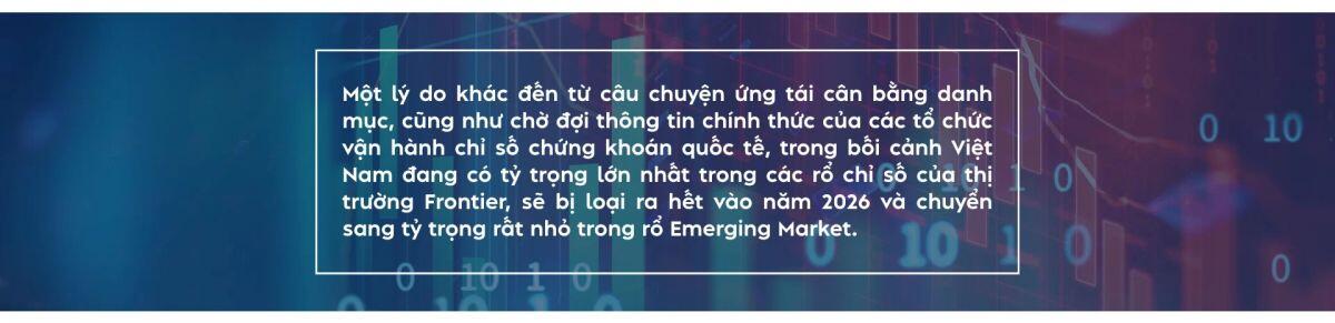 Dòng vốn ngoại 2026 sẽ ‘hướng nội’ sau năm cao trào bán ròng