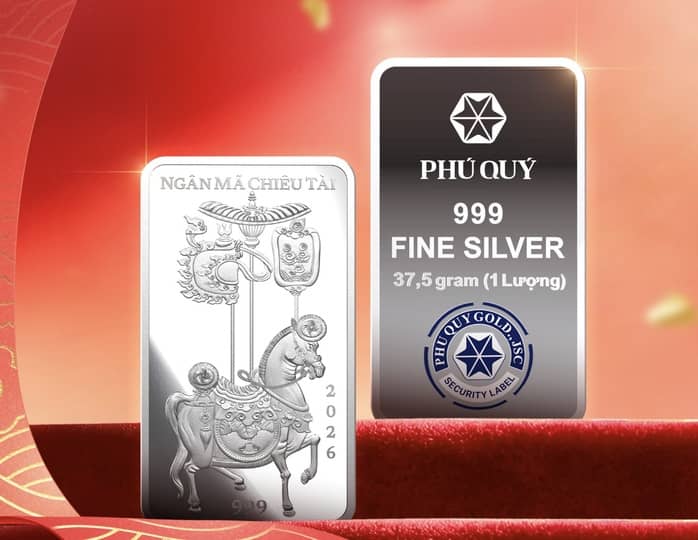 Giá bạc tăng nóng trước ngày Thần Tài, một tập đoàn vàng bất ngờ lấn sân bán bạc