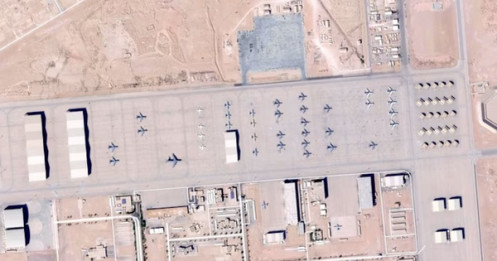 Ảnh vệ tinh hé lộ Mỹ triển khai thêm hàng chục chiến đấu cơ bao quanh Iran