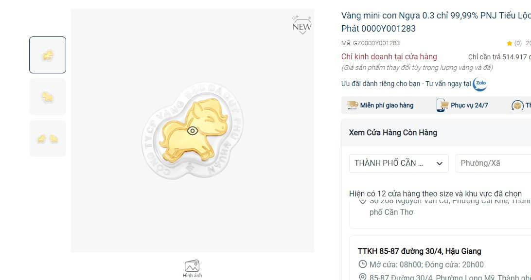 Xếp hàng mua vàng trước ngày vía Thần tài