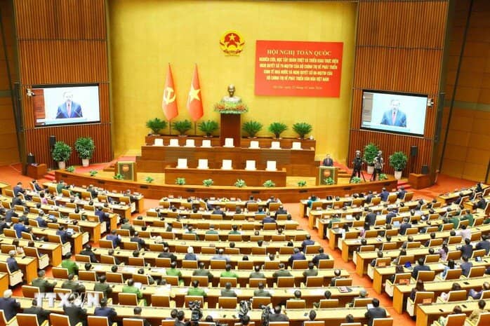Phát biểu của Tổng Bí thư Tô Lâm tại Hội nghị toàn quốc quán triệt Nghị quyết 79, Nghị quyết 80