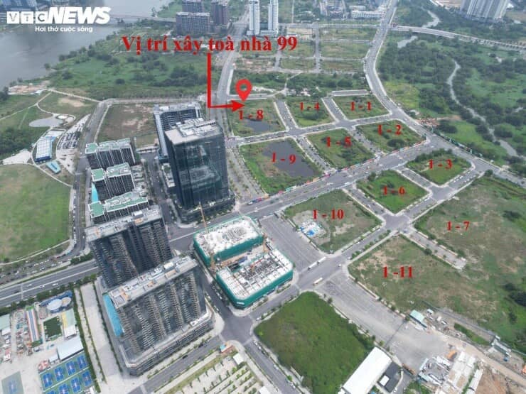 Cận cảnh khu 'đất vàng' được đề xuất xây tháp 99 tầng cao nhất Việt Nam