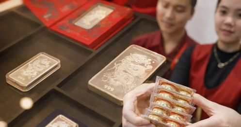 Giá vàng, bạc giảm mạnh sau ngày Vía Thần tài