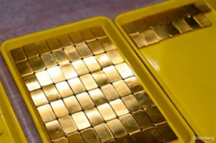 Giá vàng chỉ còn tăng nhẹ sau khi có lúc vượt 5,400 USD