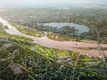 Hà Nội tạm dừng cấp phép xây dựng khu vực trục đại lộ cảnh quan sông Hồng và đô thị thể thao Olympic