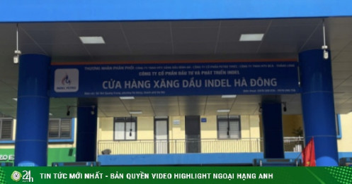 Một cửa hàng xăng dầu ở Hà Nội thông báo hết hàng do thiếu nguồn cung