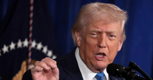 Tổng thống Mỹ Donald Trump nói Nga có thể đang giúp đỡ Iran