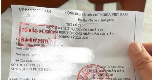 Bộ Công an cảnh báo nguy hiểm tiềm ẩn khi đăng ảnh thẻ cử tri lên mạng