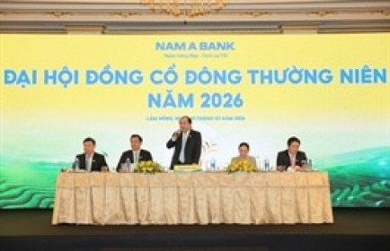 ĐHĐCĐ Nam A Bank: Thành lập ngân hàng thành viên tại VIFC, mục tiêu lợi nhuận 6,200 tỷ đồng