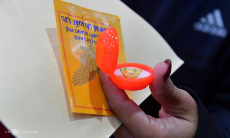 Giá vàng giảm tiếp một triệu đồng