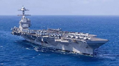 Cuộc rút lui của tàu sân bay USS Gerald Ford phơi bày điểm yếu quân đội Mỹ