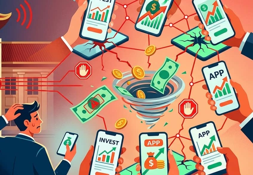UBCKNN phát cảnh báo về huy động vốn qua app đầu tư trên mạng