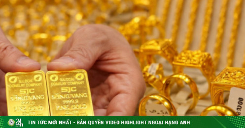 Giá vàng tăng hơn 3 triệu đồng/lượng trong 1 tuần