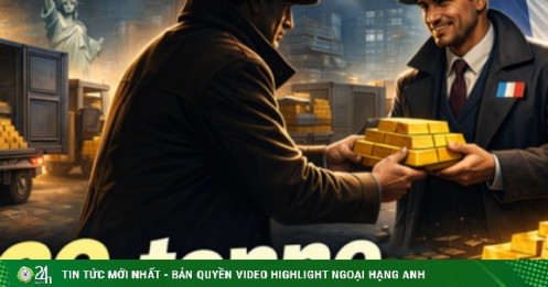 Pháp rút 129 tấn vàng khỏi Mỹ bằng cách không ai ngờ