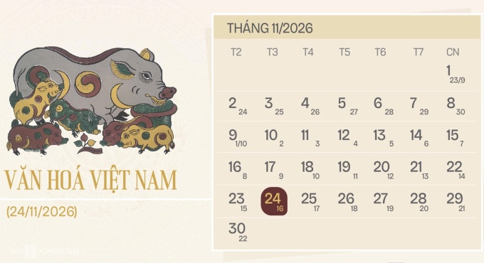 Lao động đề nghị hoán đổi để nghỉ 4 ngày dịp Ngày Văn hóa Việt Nam