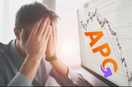 APG bị phạt lỗi công bố thông tin, thị giá liên tục dò đáy