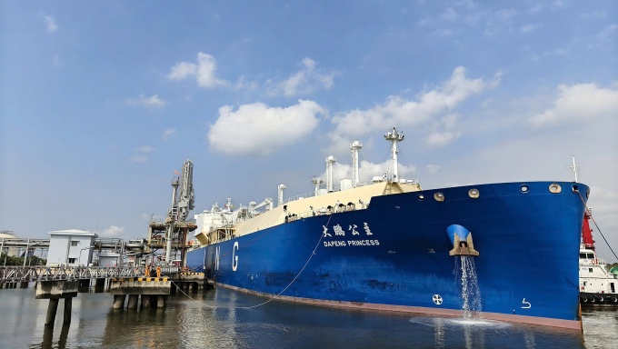 PV GAS nhập gần 60.000 tấn LNG