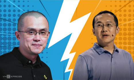 CZ Binance cược 1 tỷ USD khi khẩu chiến với Star Xu OKX