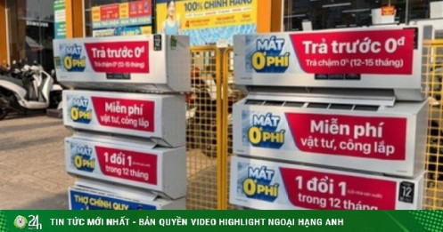 Nắng nóng kéo nhu cầu máy lạnh tăng đột biến