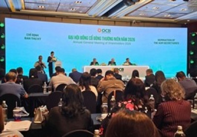 ĐHĐCĐ OCB: Kế hoạch lợi nhuận 2026 tăng 39%, tăng vốn điều lệ lên hơn 30,600 tỷ đồng