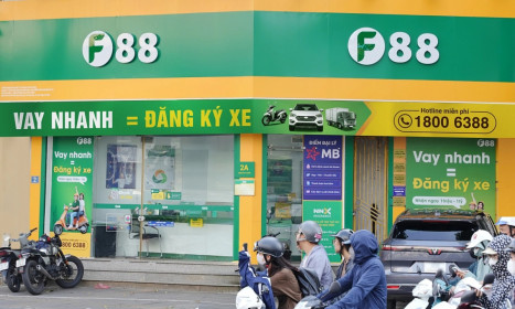 Lượng ôtô, xe máy cầm cố tại F88 tăng gấp đôi