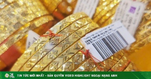 Sáng 17-4, giá vàng trong nước tiếp tục giảm, người mua lỗ nặng