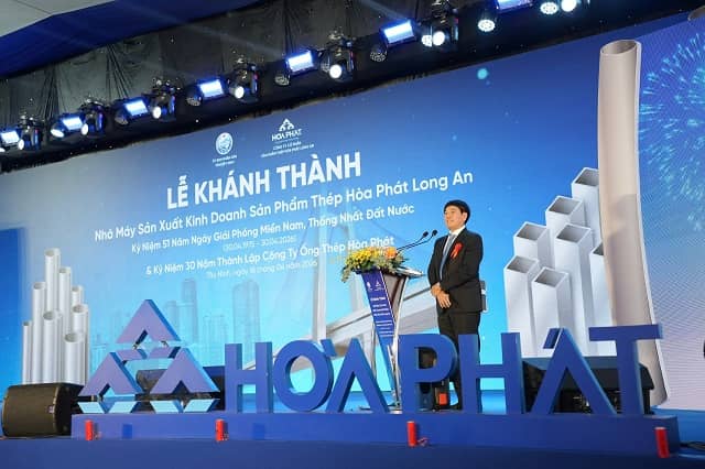 Hòa Phát khánh thành nhà máy ống thép hơn 2,000 tỷ đồng, nâng tổng công suất lên 1.2 triệu tấn/năm