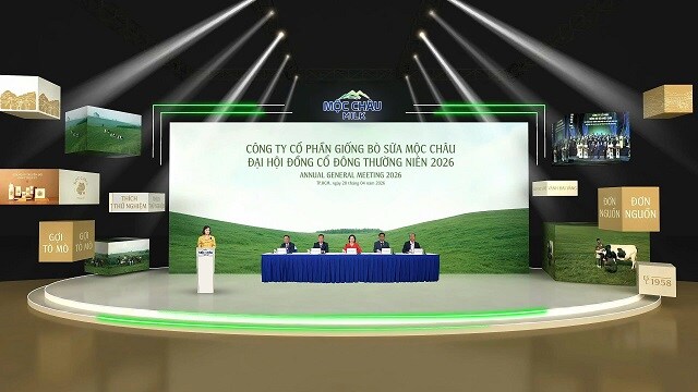 Đại hội đồng cổ đông Mộc Châu Milk 2026: Đặt mục tiêu doanh thu thuần 3,126.4 tỷ đồng, chia cổ tức cao