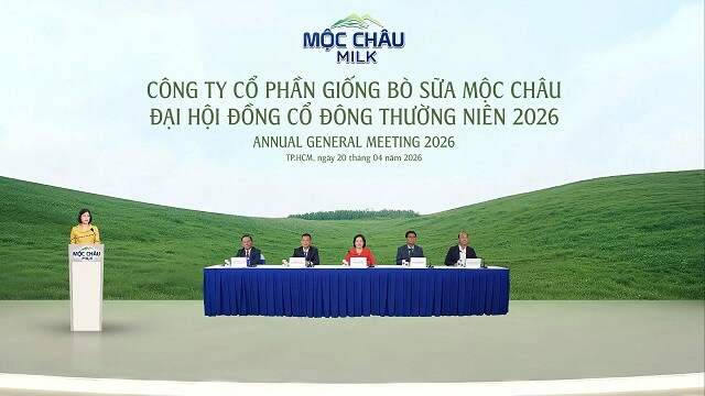 Đại hội đồng cổ đông Mộc Châu Milk 2026: Đặt mục tiêu doanh thu thuần 3,126.4 tỷ đồng, chia cổ tức cao