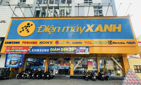 Điện Máy Xanh lãi hơn tỷ đồng mỗi giờ
