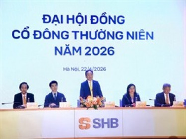 ĐHĐCĐ SHB: Ra mắt nhận diện thương hiệu mới