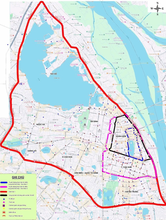 Hà Nội dự kiến cấm xe máy xăng theo giờ tại vùng lõi Hoàn Kiếm