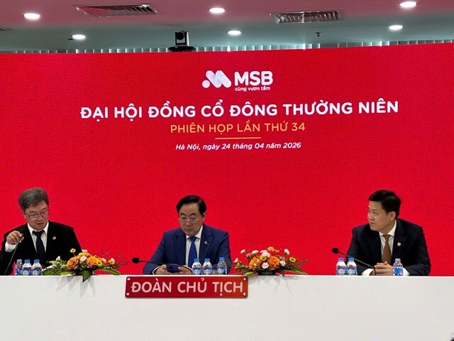 TGĐ Nguyễn Hoàng Linh: Cổ phiếu MSB thanh khoản tốt nên trả cổ tức bằng cổ phiếu sẽ tốt hơn tiền mặt