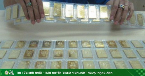 Giá vàng miếng SJC và vàng nhẫn xuống thấp nhất trong vòng 3 tháng