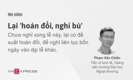 Lại 'hoán đổi, nghỉ bù'