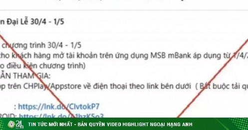 Ngân hàng cảnh báo lừa đảo kiểu mới