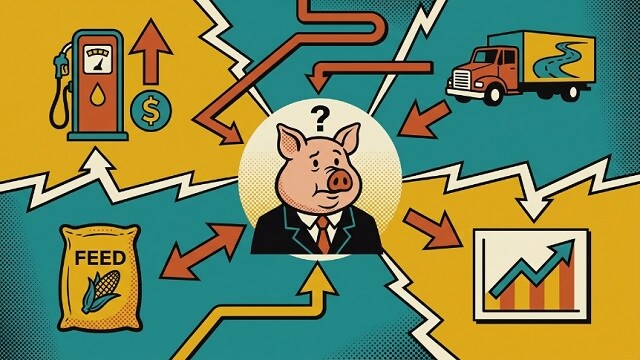 Thị trường heo phản ứng thế nào với giá xăng dầu?