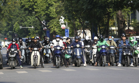 Hơn 90% xe máy trong vành đai 1 Hà Nội sử dụng xăng