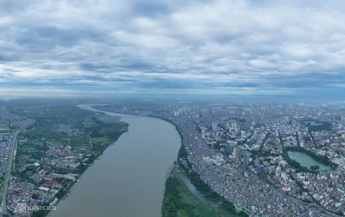 'Hà Nội sẽ xây công viên, khu sinh thái dọc sông Hồng, sông Đuống'
