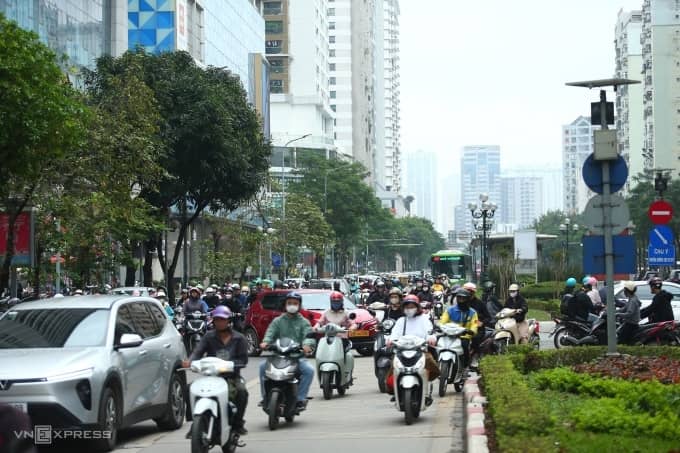 Hai tuyến đường ở Hà Nội dự kiến phân luồng đảo chiều