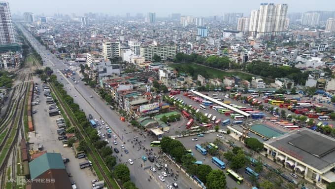 Hà Nội sẽ di dời các bến xe trong vành đai 3