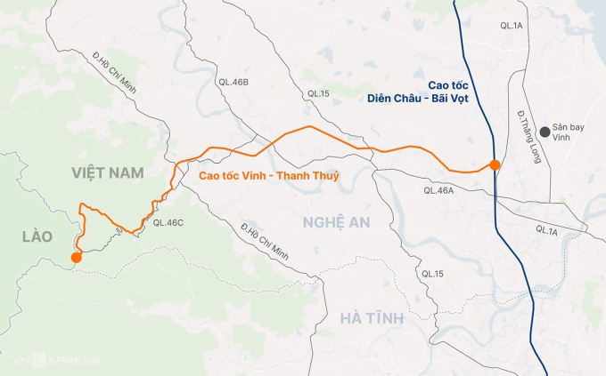 Khởi công cao tốc Vinh - Thanh Thủy kết nối Việt Nam với Lào