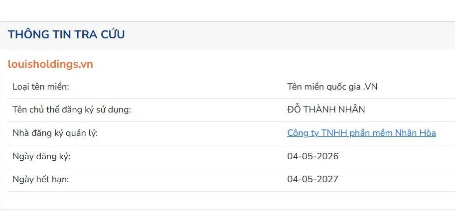Ông Đỗ Thành Nhân và Louis Holdings bất ngờ tái xuất?